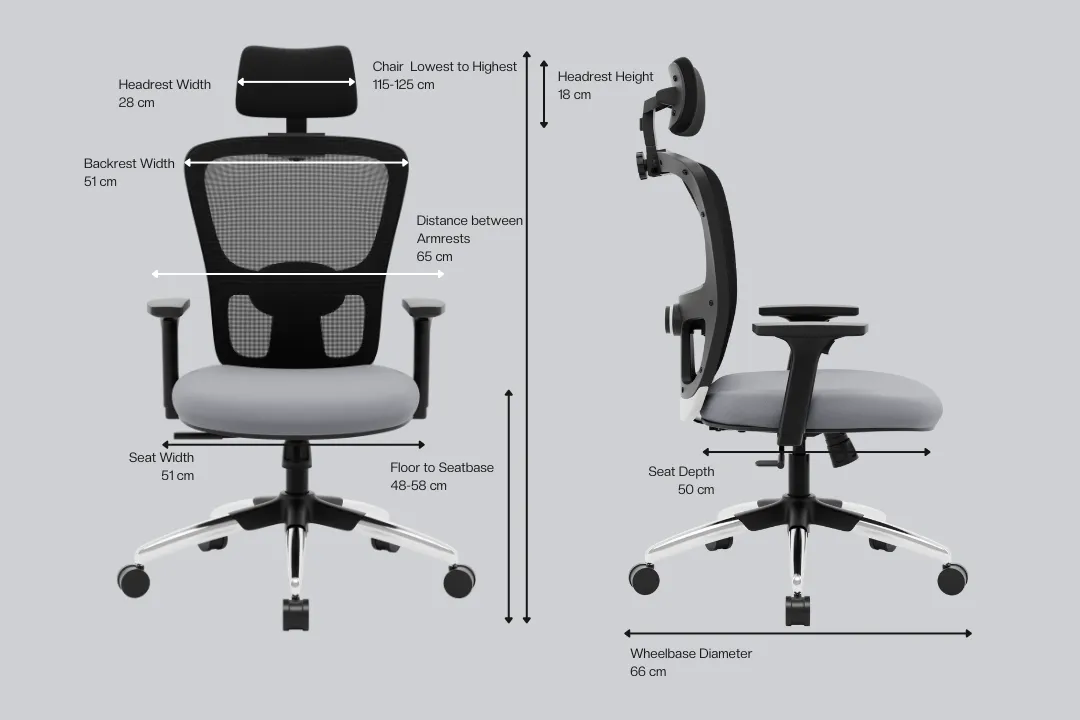 Green Soul Jupiter  Pro High Back Mesh Office Chair