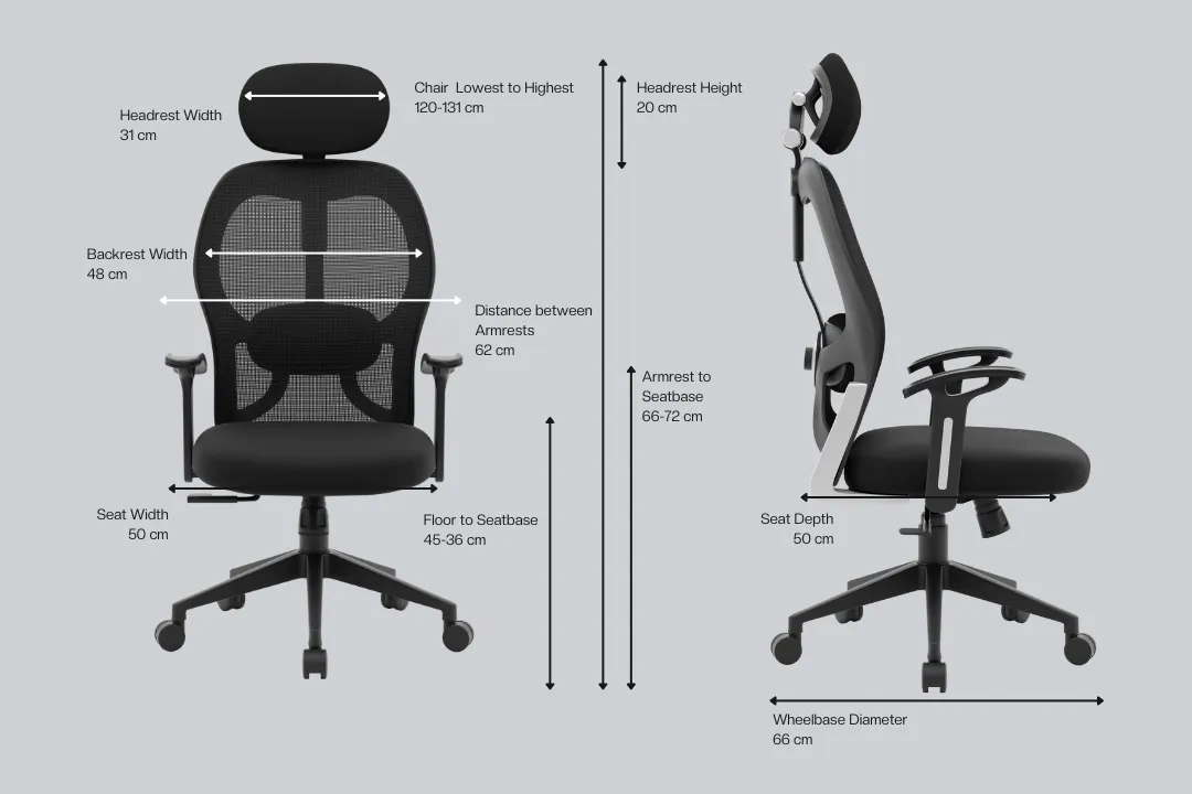 Green Soul New York Go High Back Mesh Office Chair