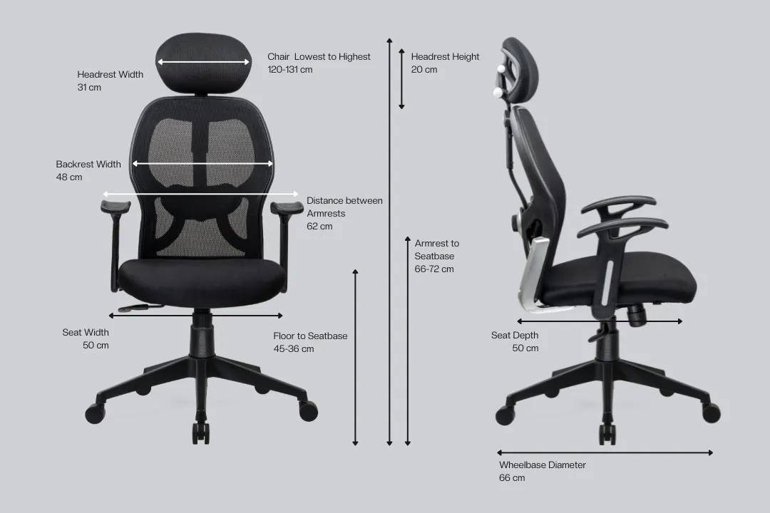 Green Soul New York Go High Back Mesh Office Chair