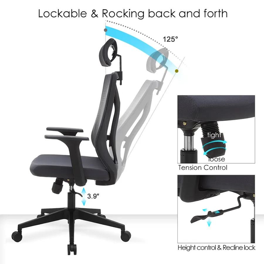 Gregor High Back Office Chair