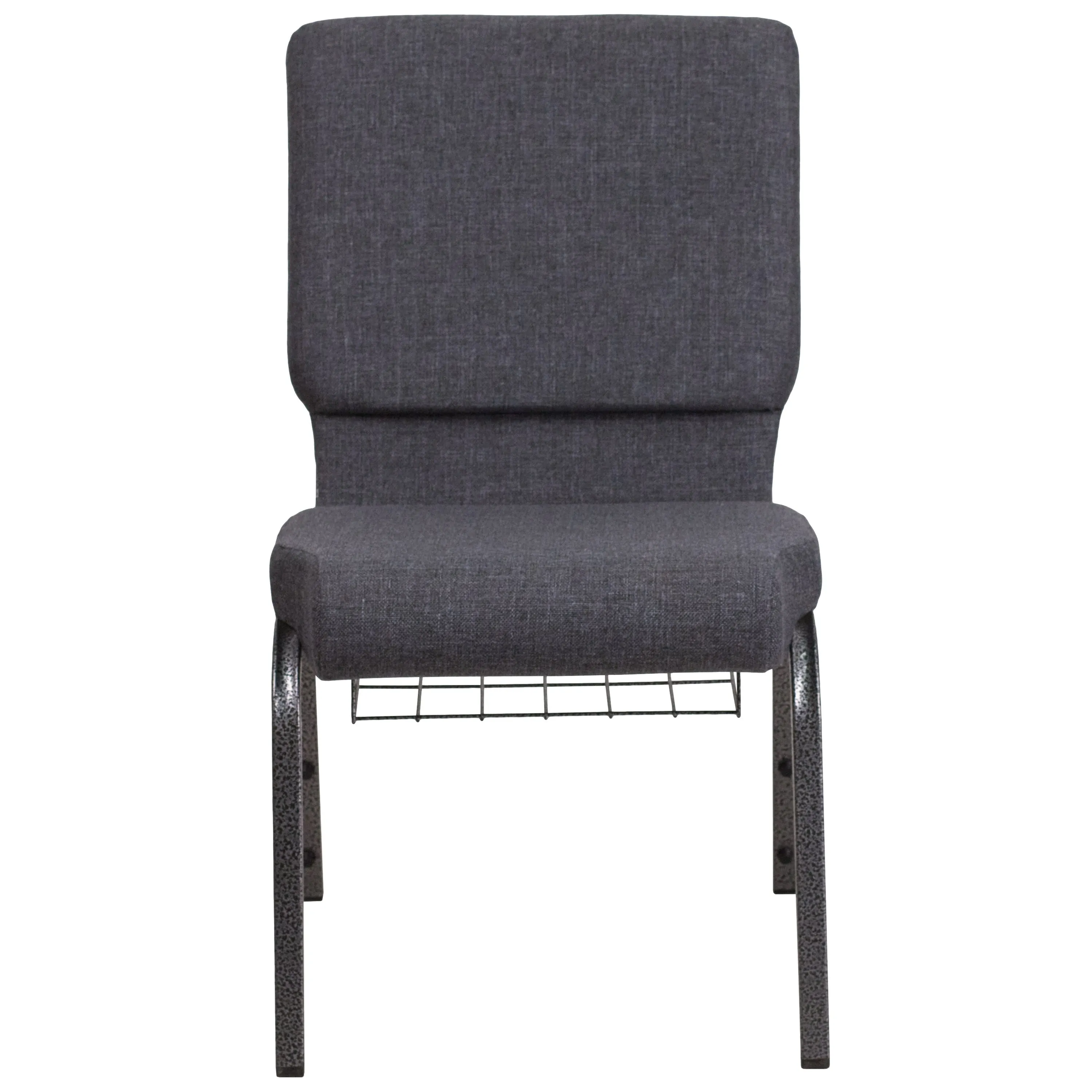 HERCULES Series 18.5''W Church Chair with Book Rack