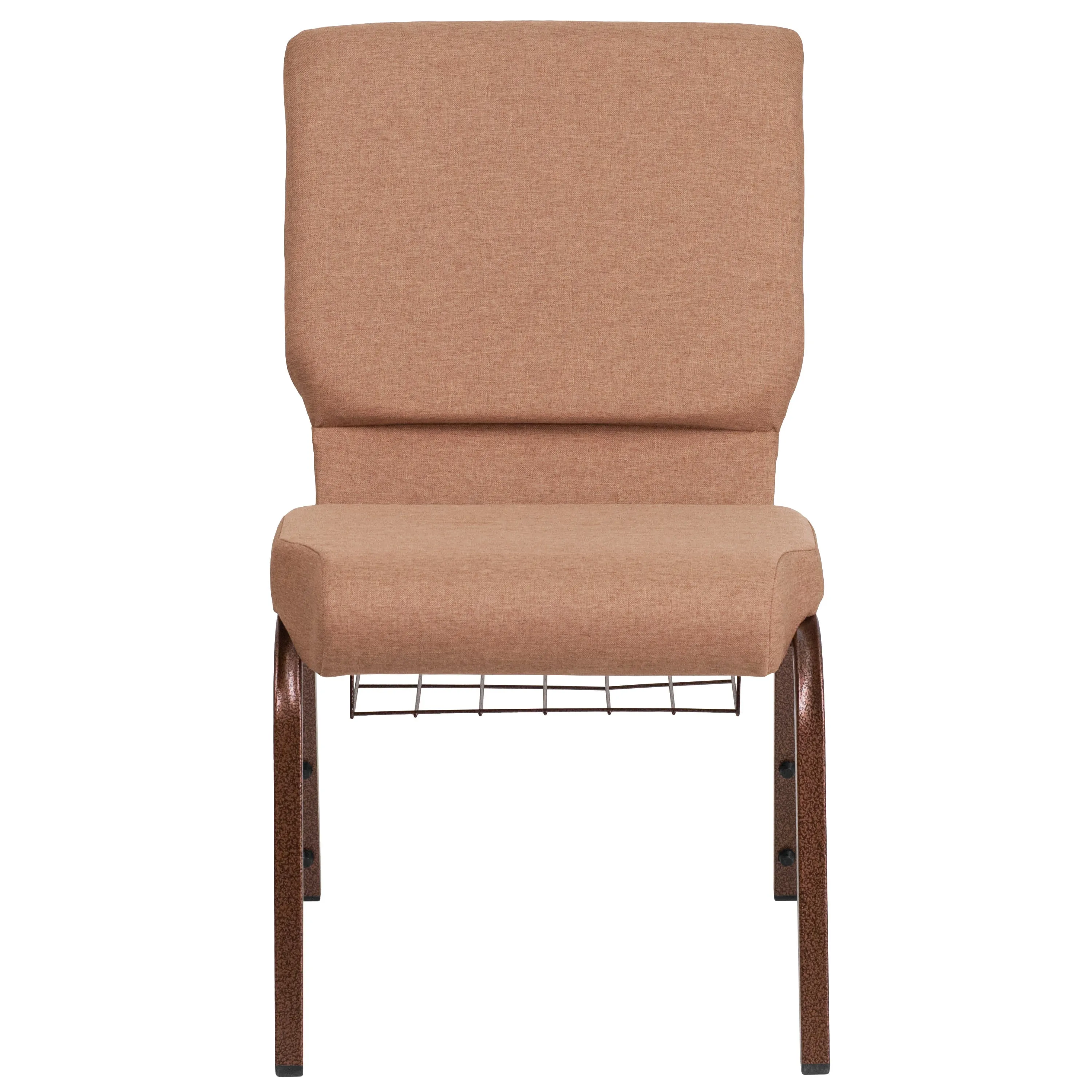 HERCULES Series 18.5''W Church Chair with Book Rack