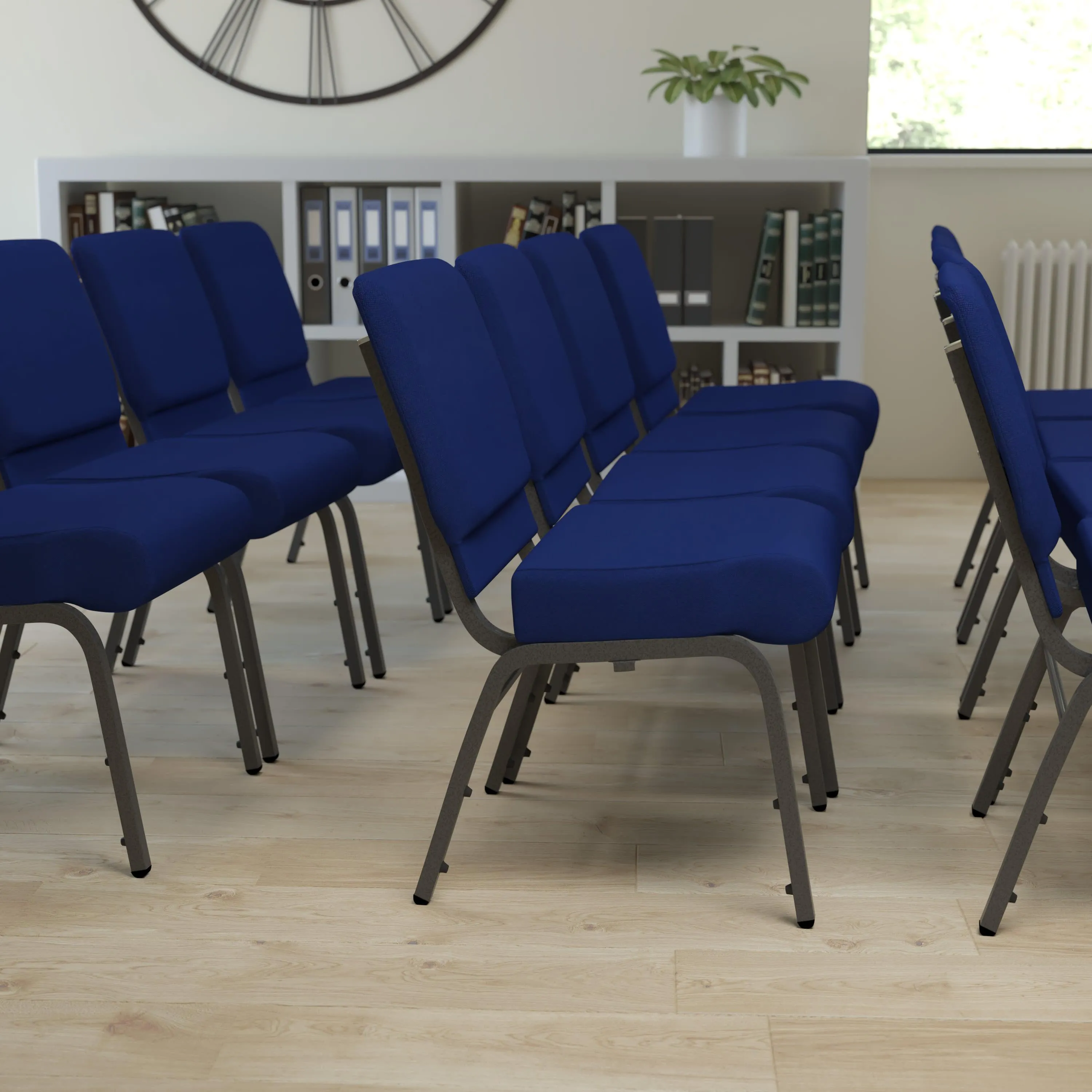 HERCULES Series 21''W Stacking Church Chair