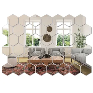 Hexagon Mirror Decor