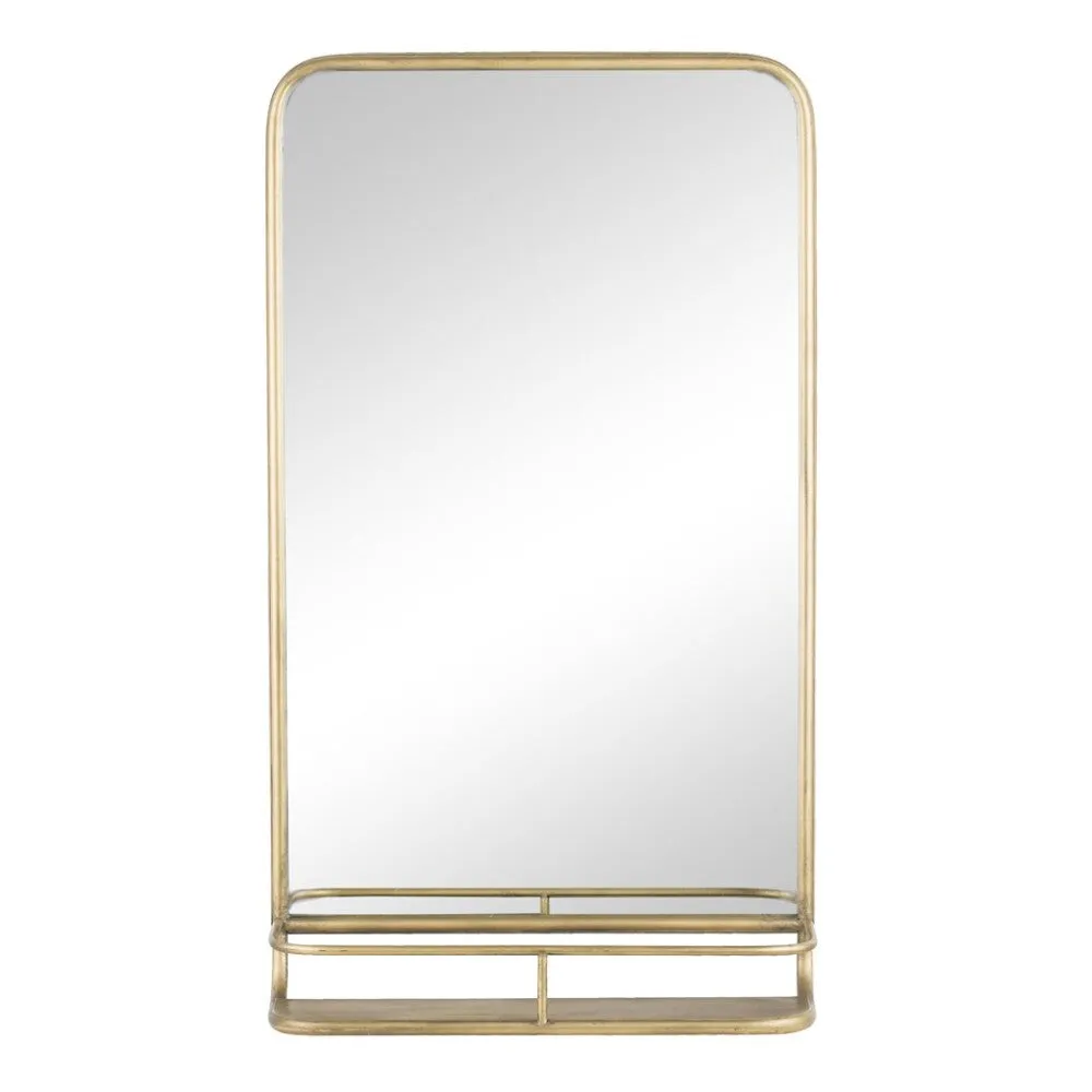 Hildia mirror 45x80 cm. light gold