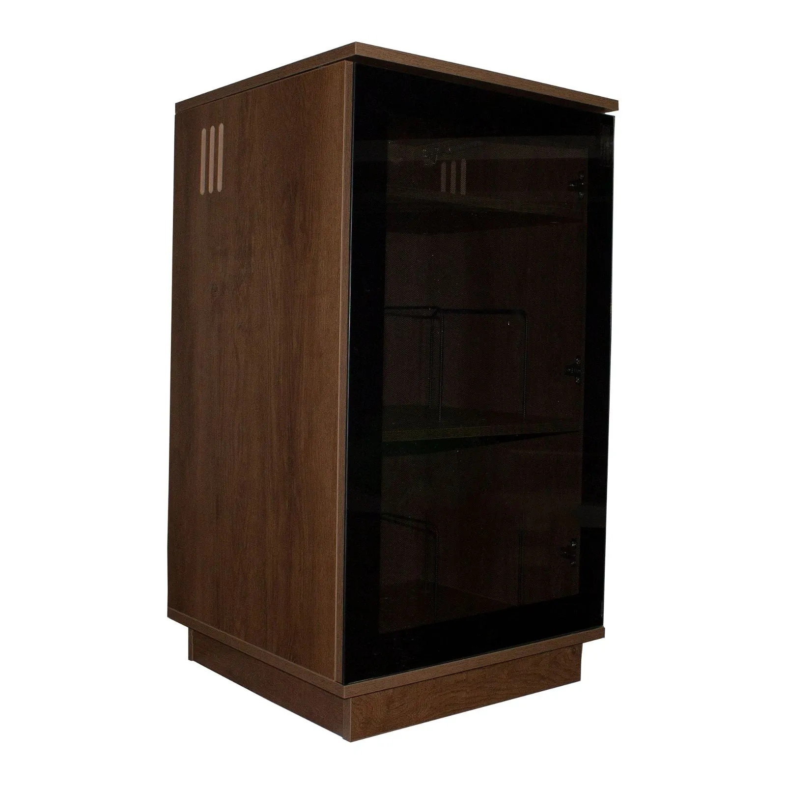 HOLLYWOOD HiFi Storage Cabinet for Turntable/Vinyls in Dark Oak by Tauris™