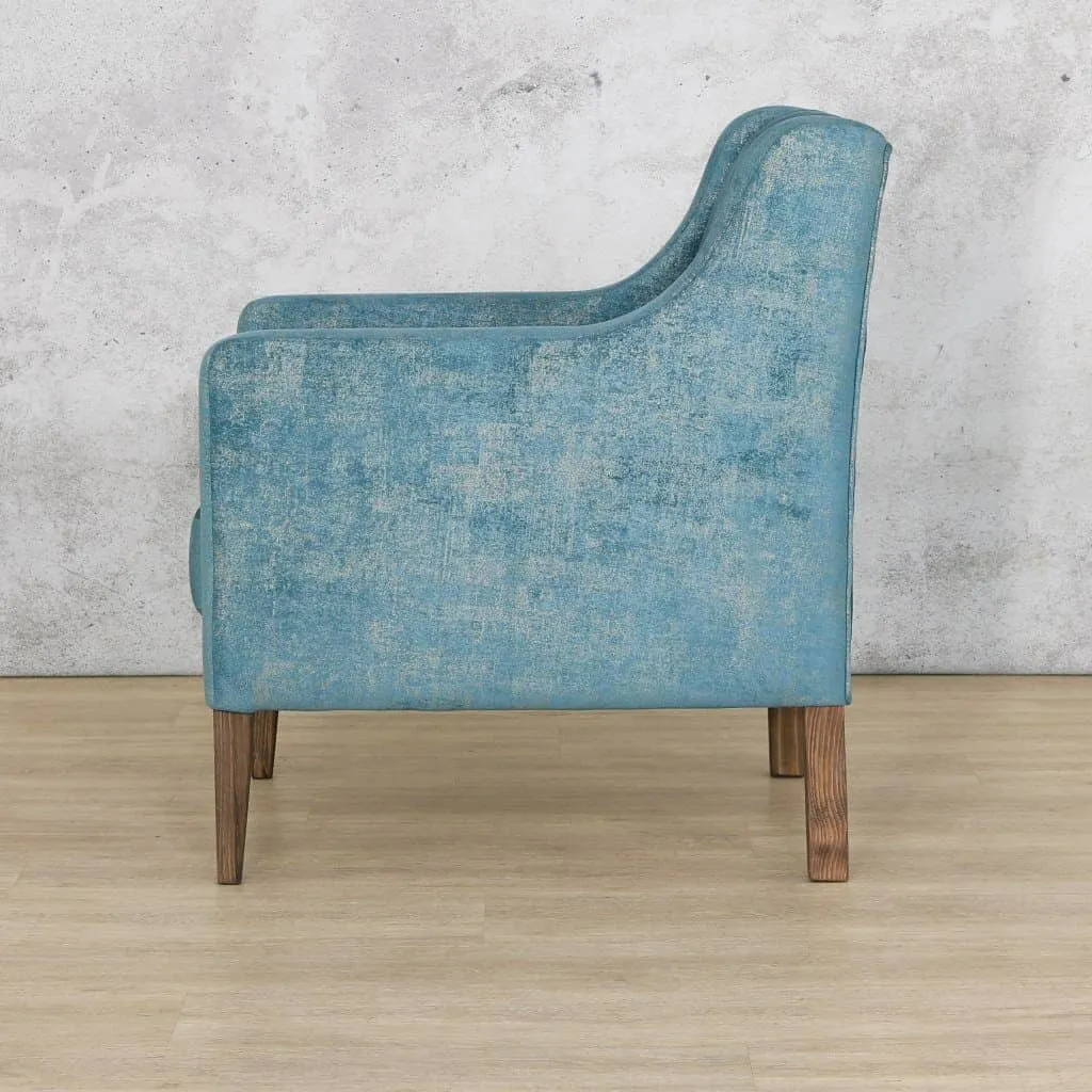 Julia Occasional Chair - Turquoise Blue