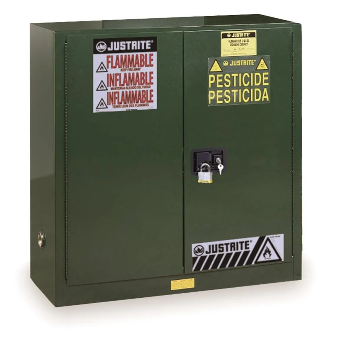 Justrite Pesticide Storage Cabinet