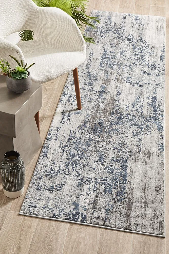 Kendra Casper Distressed Modern Runner Rug