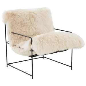 Kimi Sheepskin Chair, Natural