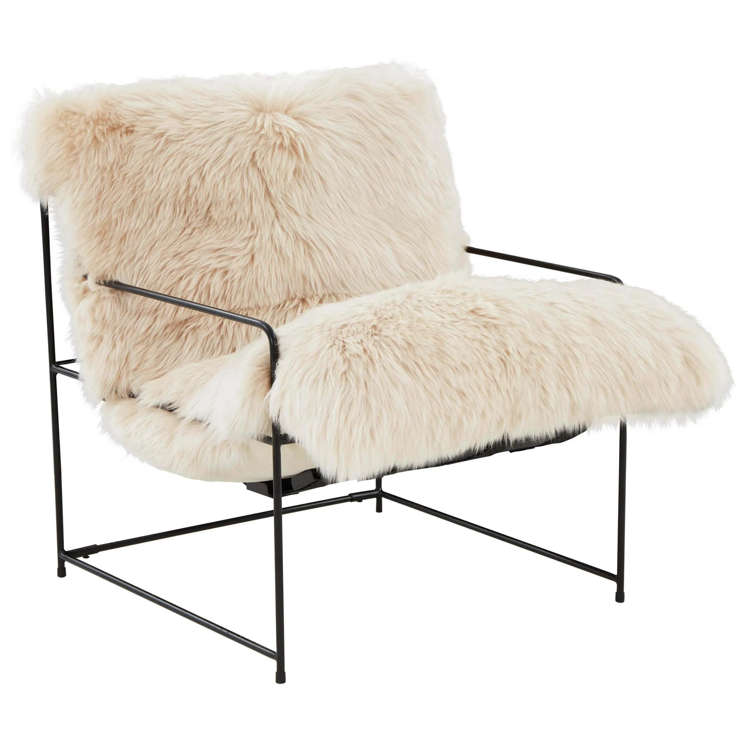 Kimi Sheepskin Chair, Natural