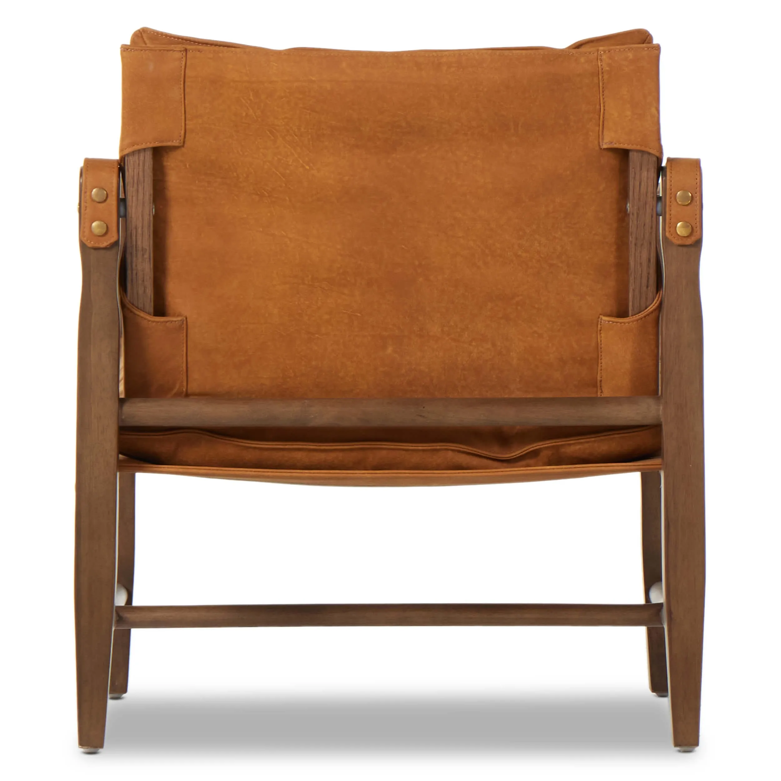 Lenz Leather Chair, Kennison Cognac