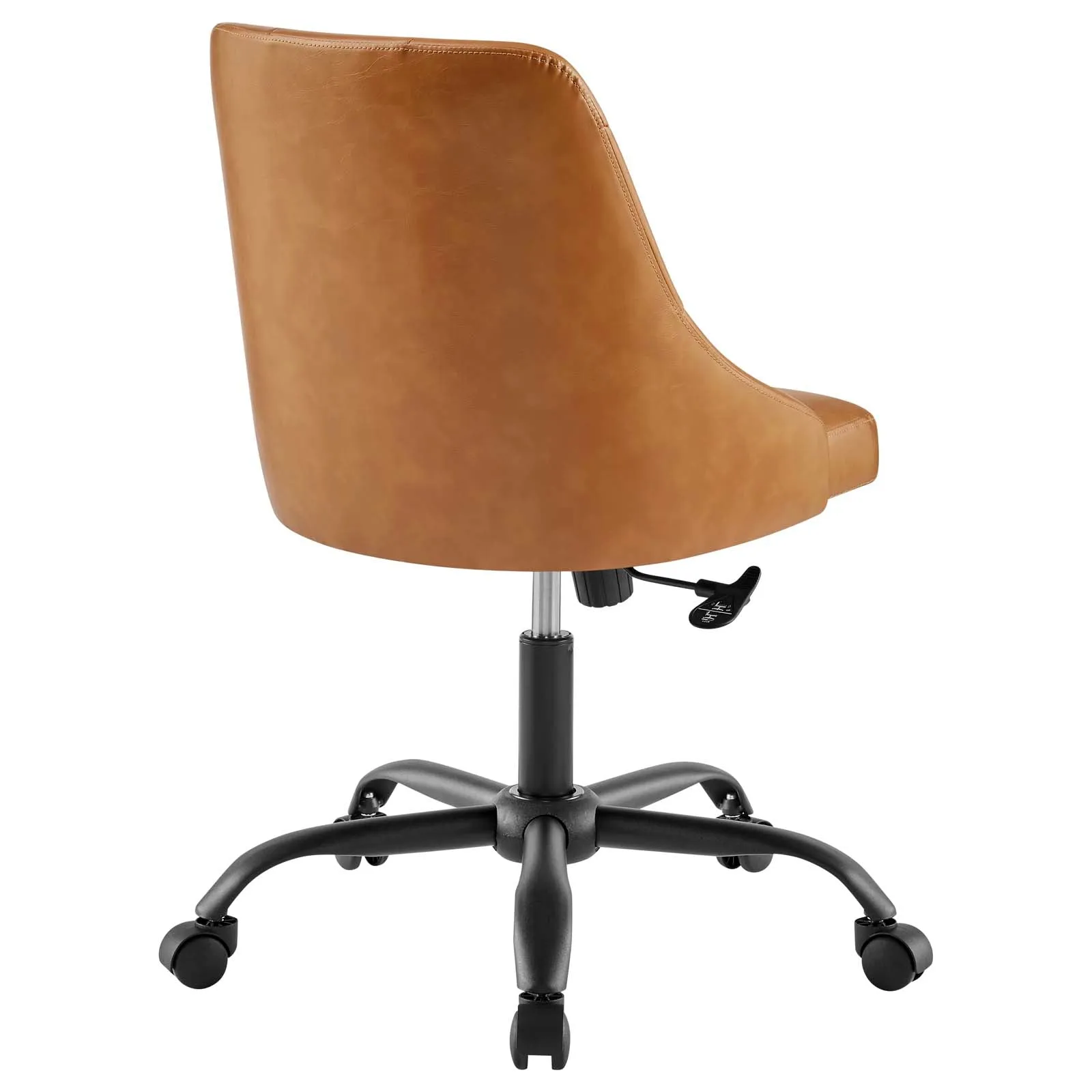 Loft Tufted Vegan Leather Office Chair