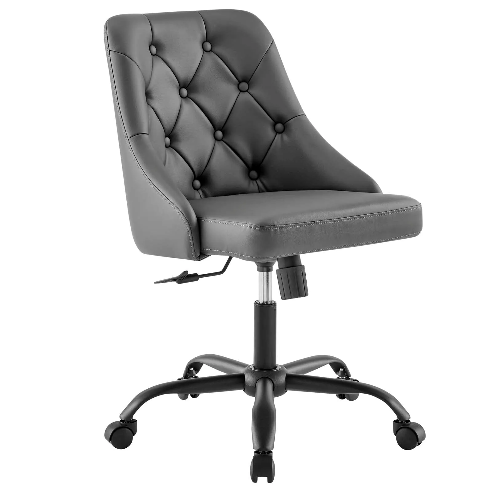 Loft Tufted Vegan Leather Office Chair