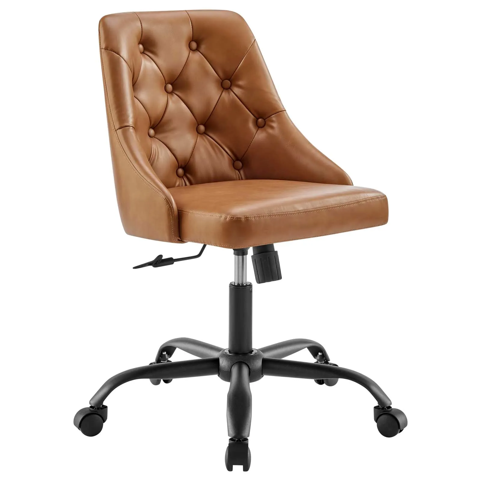 Loft Tufted Vegan Leather Office Chair