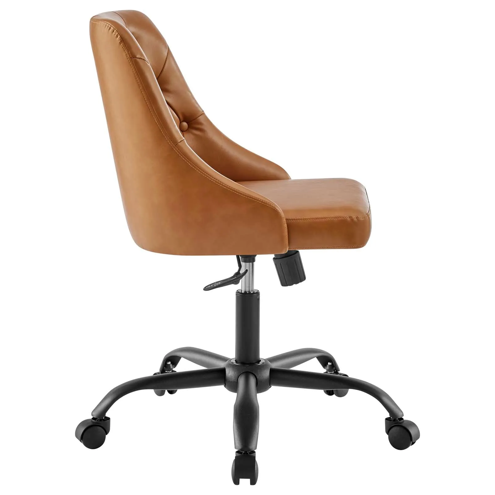 Loft Tufted Vegan Leather Office Chair