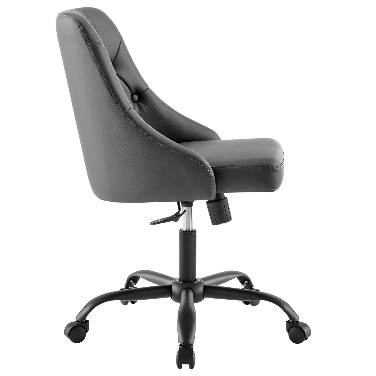 Loft Tufted Vegan Leather Office Chair