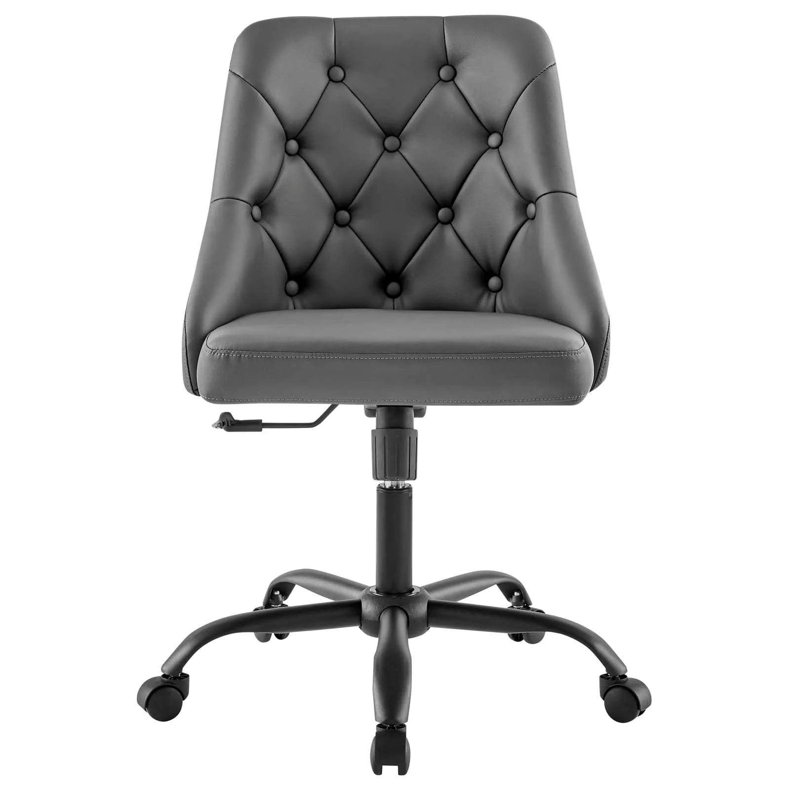 Loft Tufted Vegan Leather Office Chair