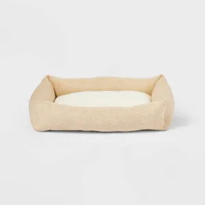 New - Cuddler Dog Bed - L - Tan - Boots & Barkley