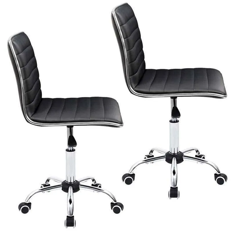 Office Chair Bar Stool Adjustable Chairs - Set of 2 - CR-B17