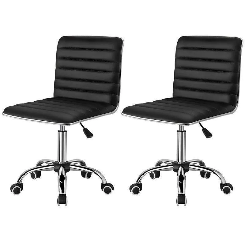 Office Chair Bar Stool Adjustable Chairs - Set of 2 - CR-B17