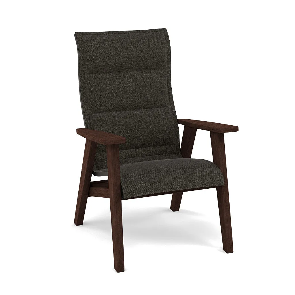 Patriot High Back Padded Sling Dining Chair