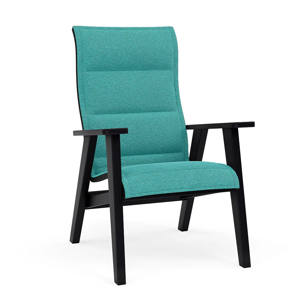 Patriot High Back Padded Sling Dining Chair