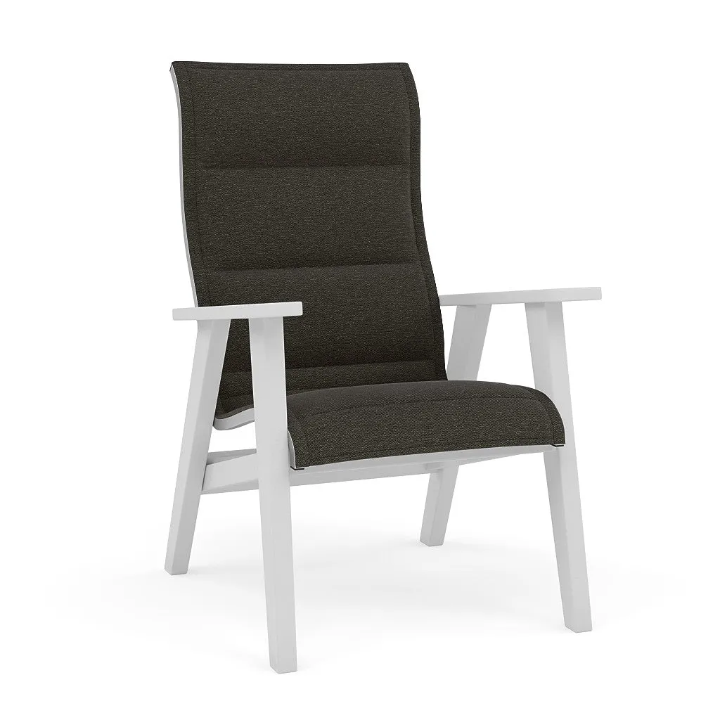 Patriot High Back Padded Sling Dining Chair