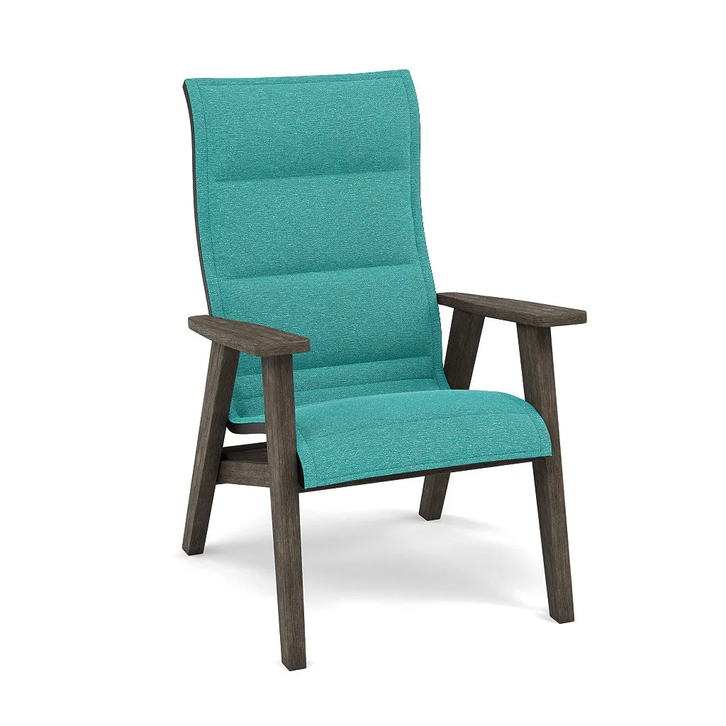 Patriot High Back Padded Sling Dining Chair