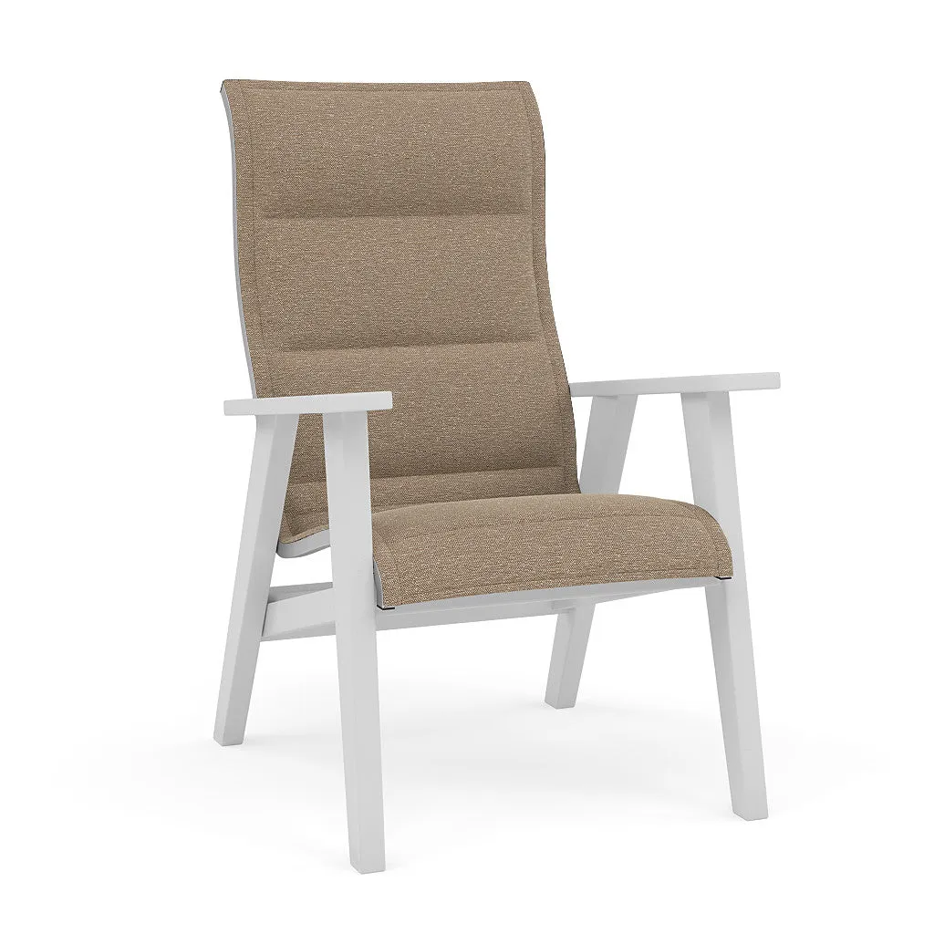 Patriot High Back Padded Sling Dining Chair