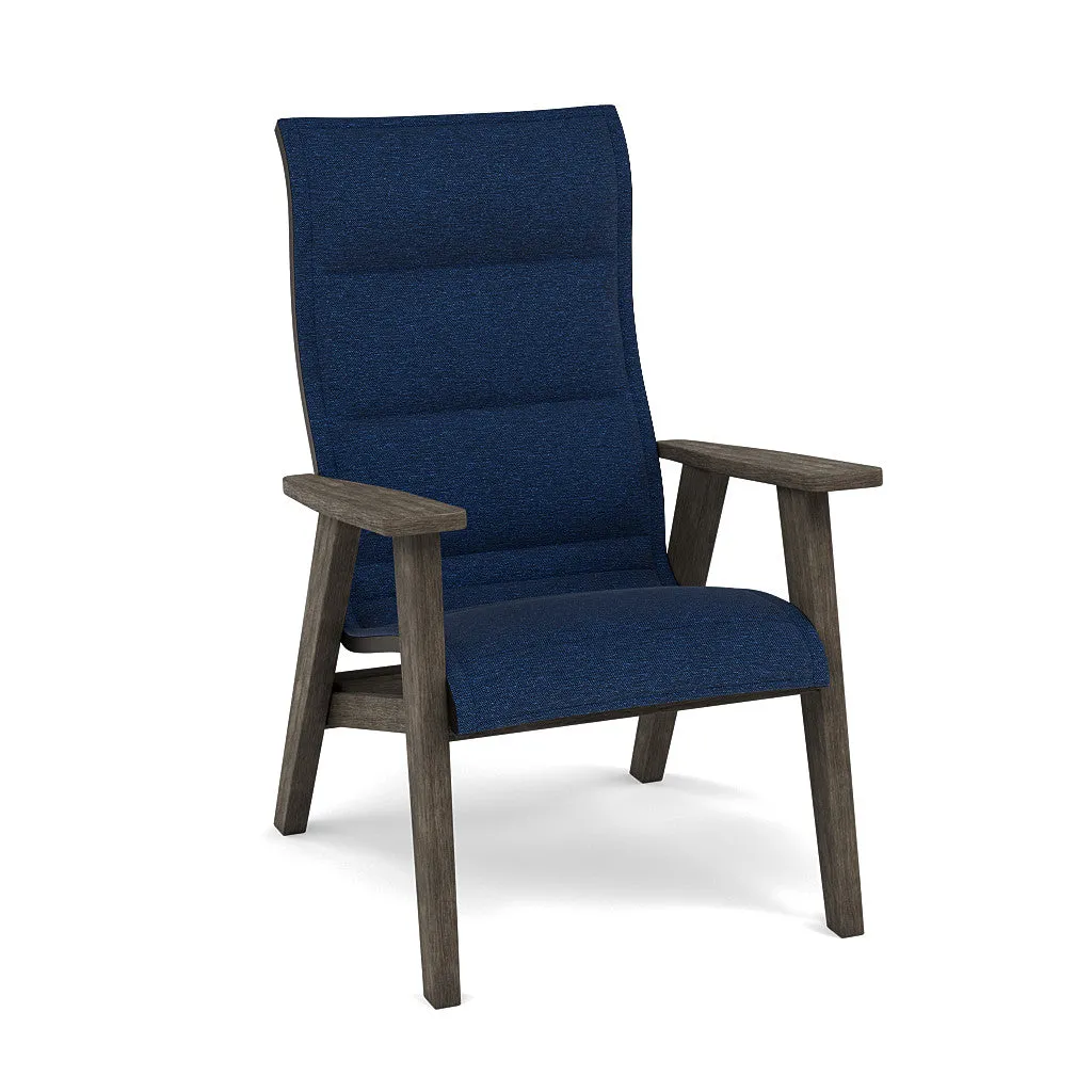 Patriot High Back Padded Sling Dining Chair