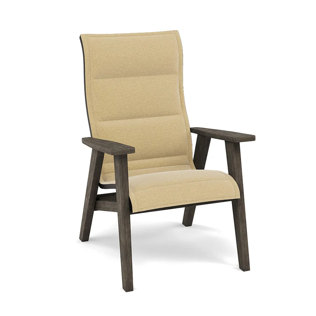 Patriot High Back Padded Sling Dining Chair