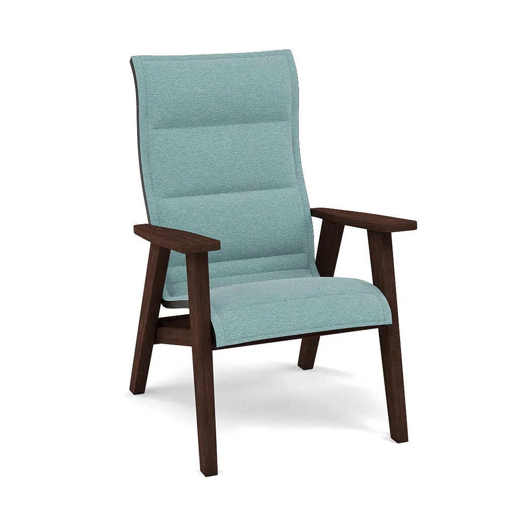 Patriot High Back Padded Sling Dining Chair