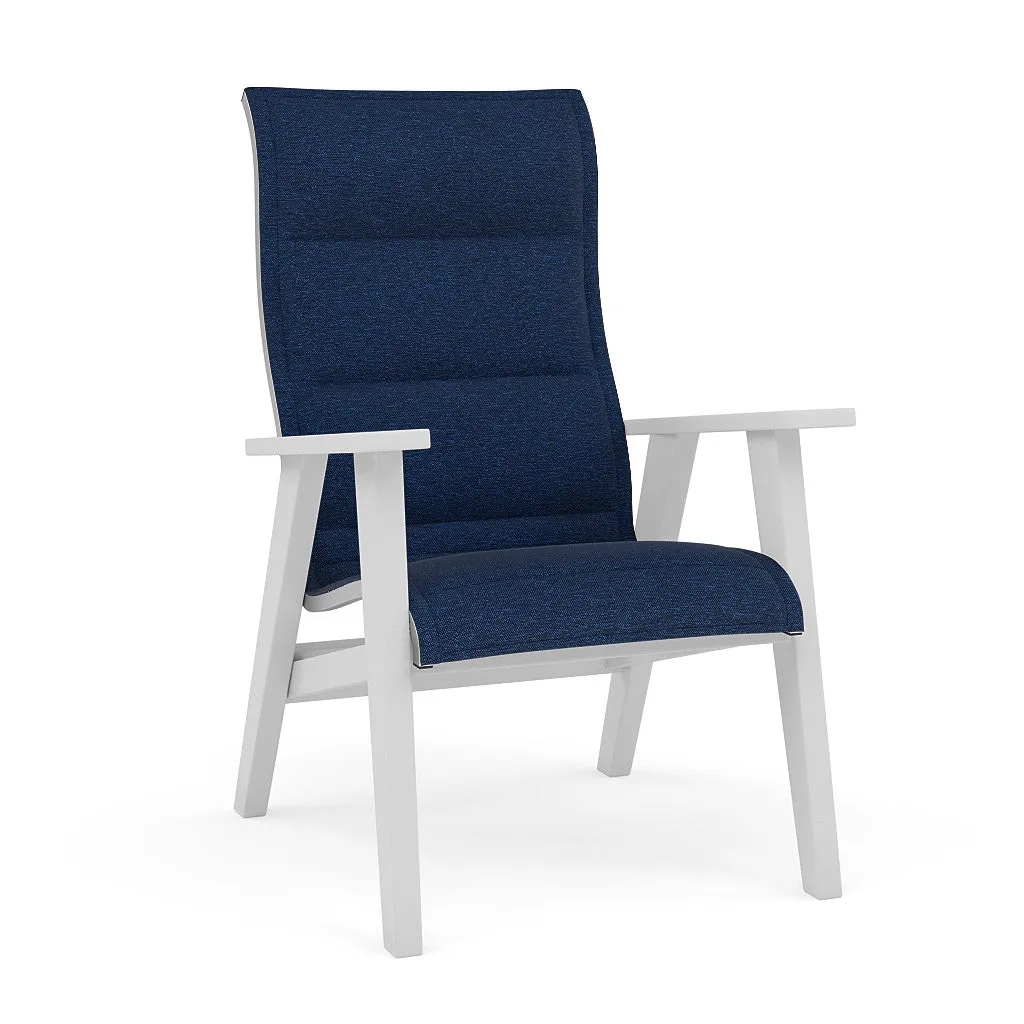 Patriot High Back Padded Sling Dining Chair