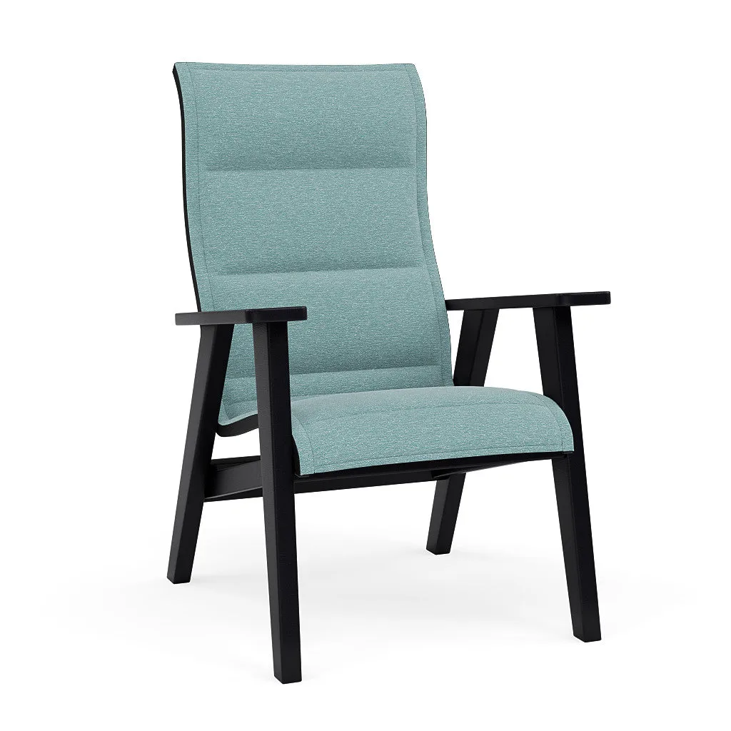 Patriot High Back Padded Sling Dining Chair