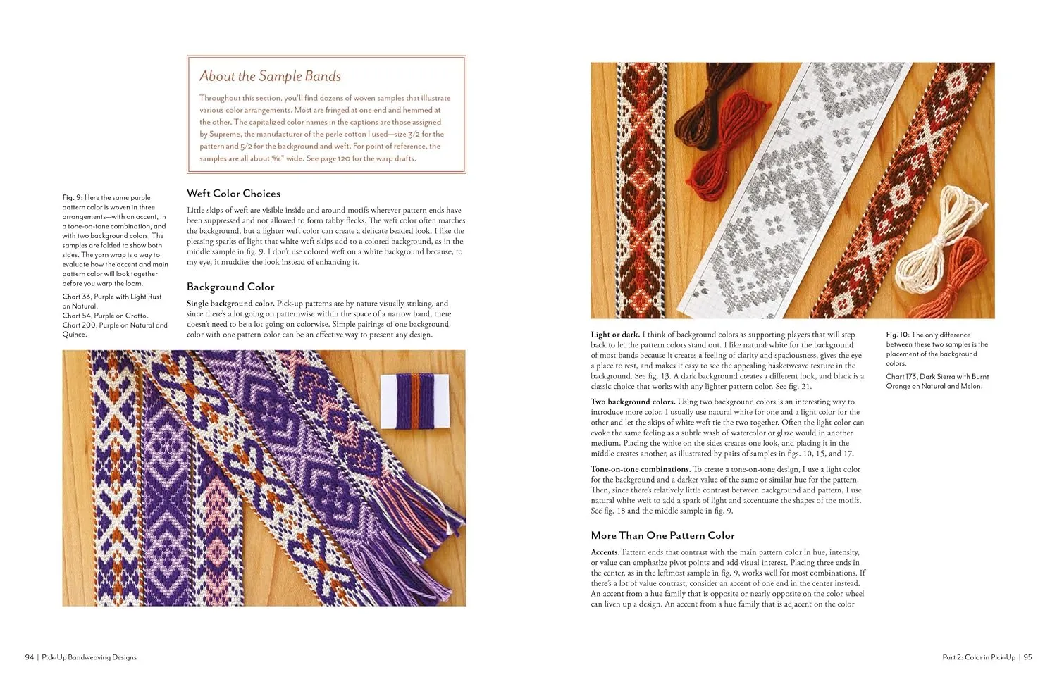 Pick-Up Bandweaving Designs