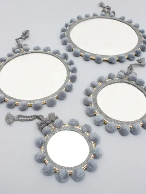 Pom Pom Mirrors, Grey