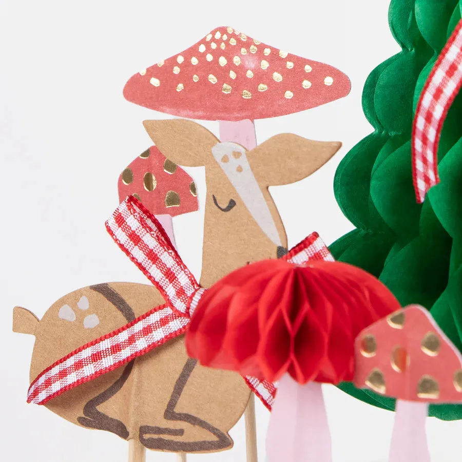 *PRE-ORDER* Woodland Cake Toppers (8 pack)