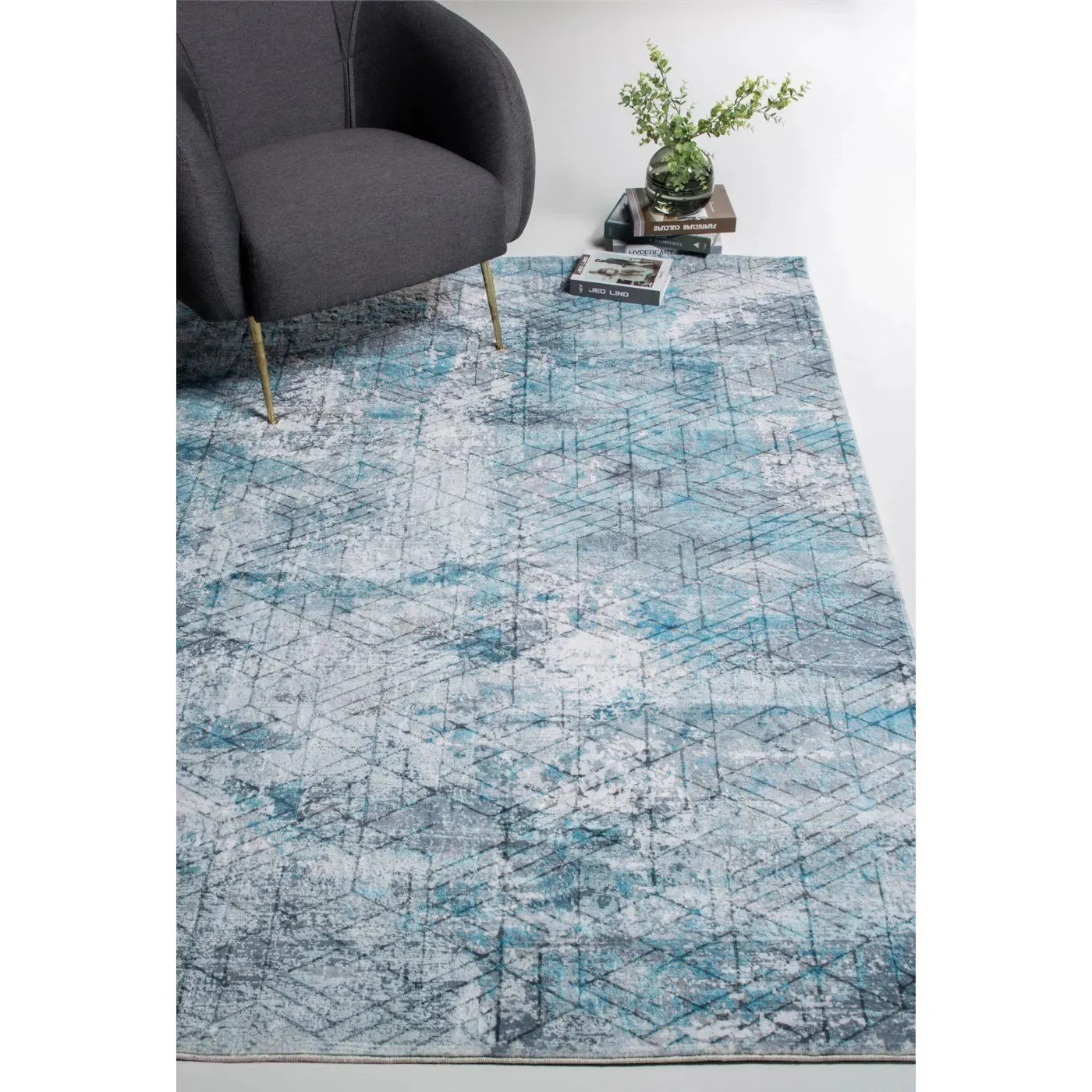 Roxy 2805 Blue/Grey Genesis Rug