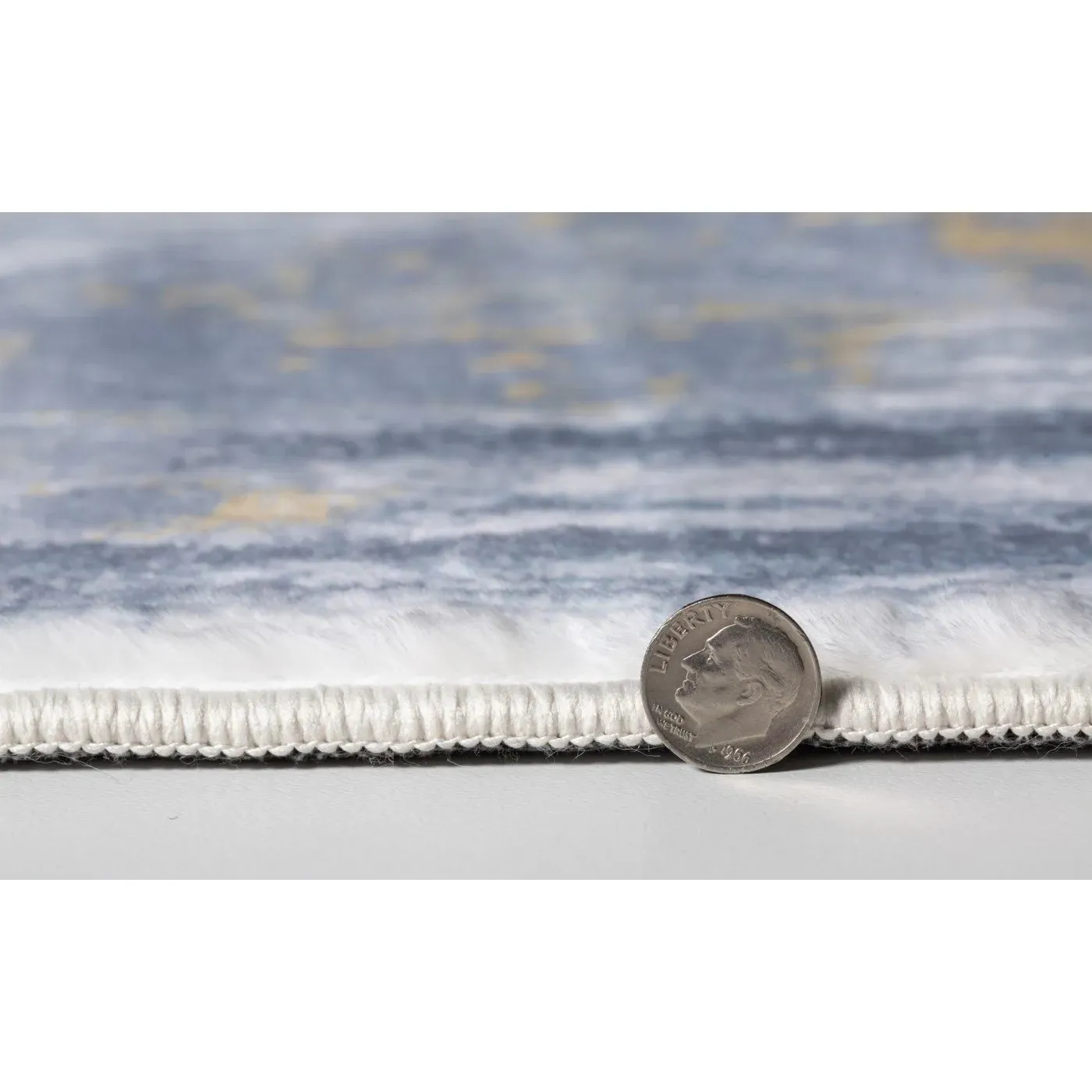 Roxy 2809 Grey/Gold Palette Rug