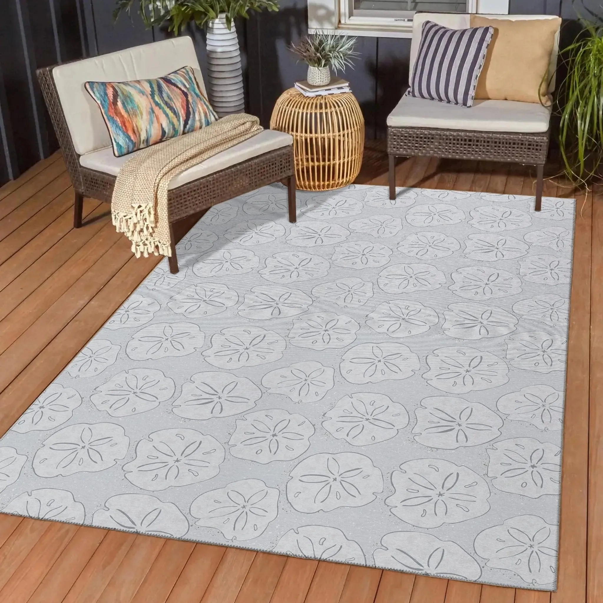 Seabreeze SZ10 Silver Rug