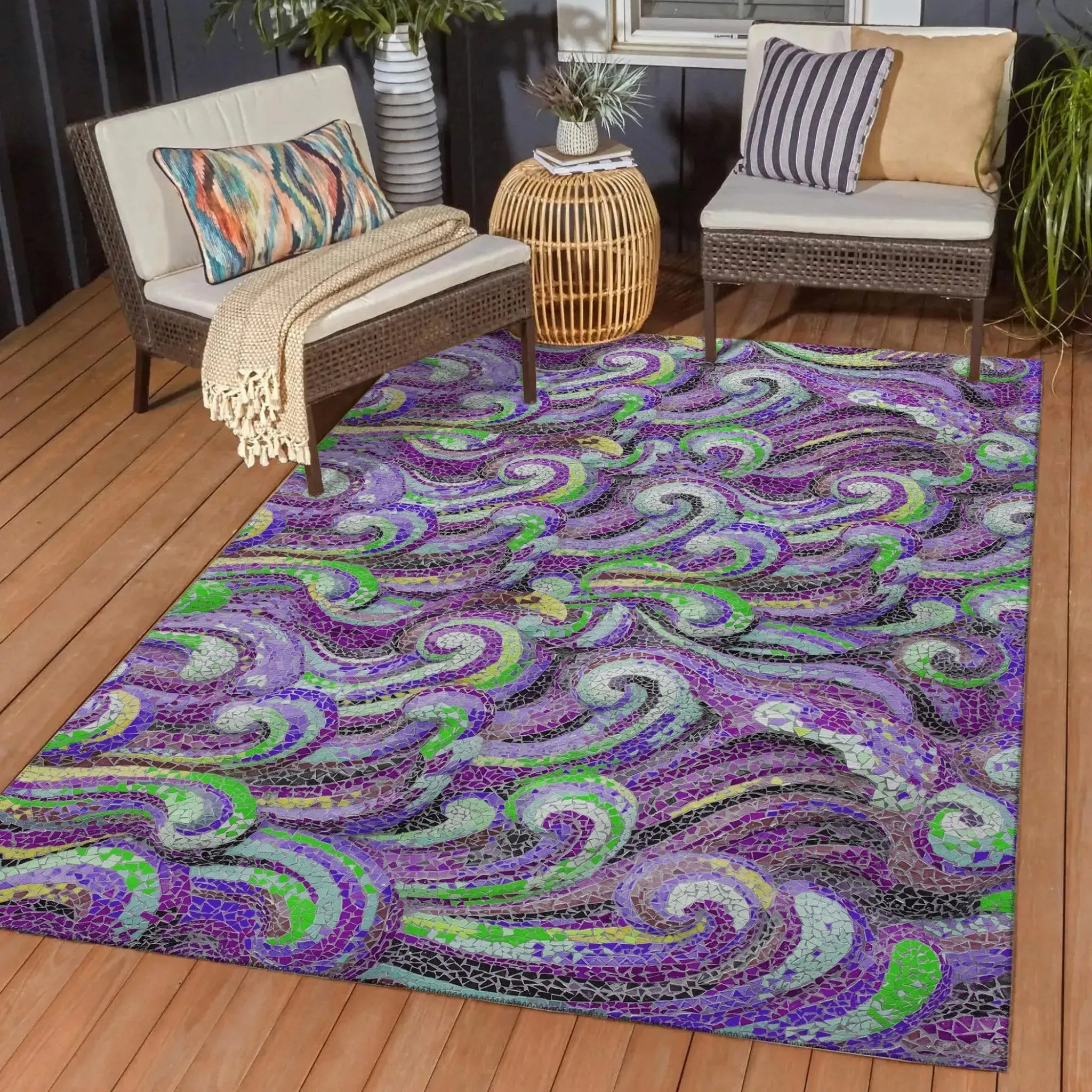 Seabreeze SZ14 Violet Rug