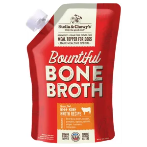 Stella & Chewy's Bountiful Bone Broth Beef for Dogs 16 oz