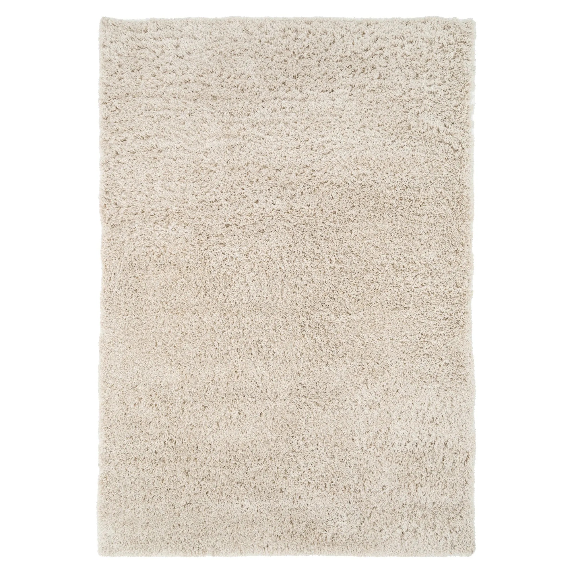 Super Soft Luxury Light Beige Shaggy Rug