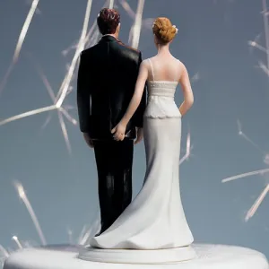 The Love Pinch Bridal Couple Figurine