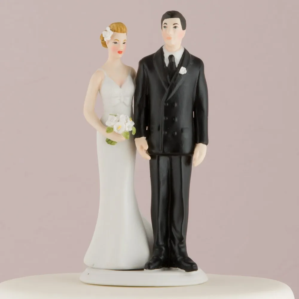 The Love Pinch Bridal Couple Figurine