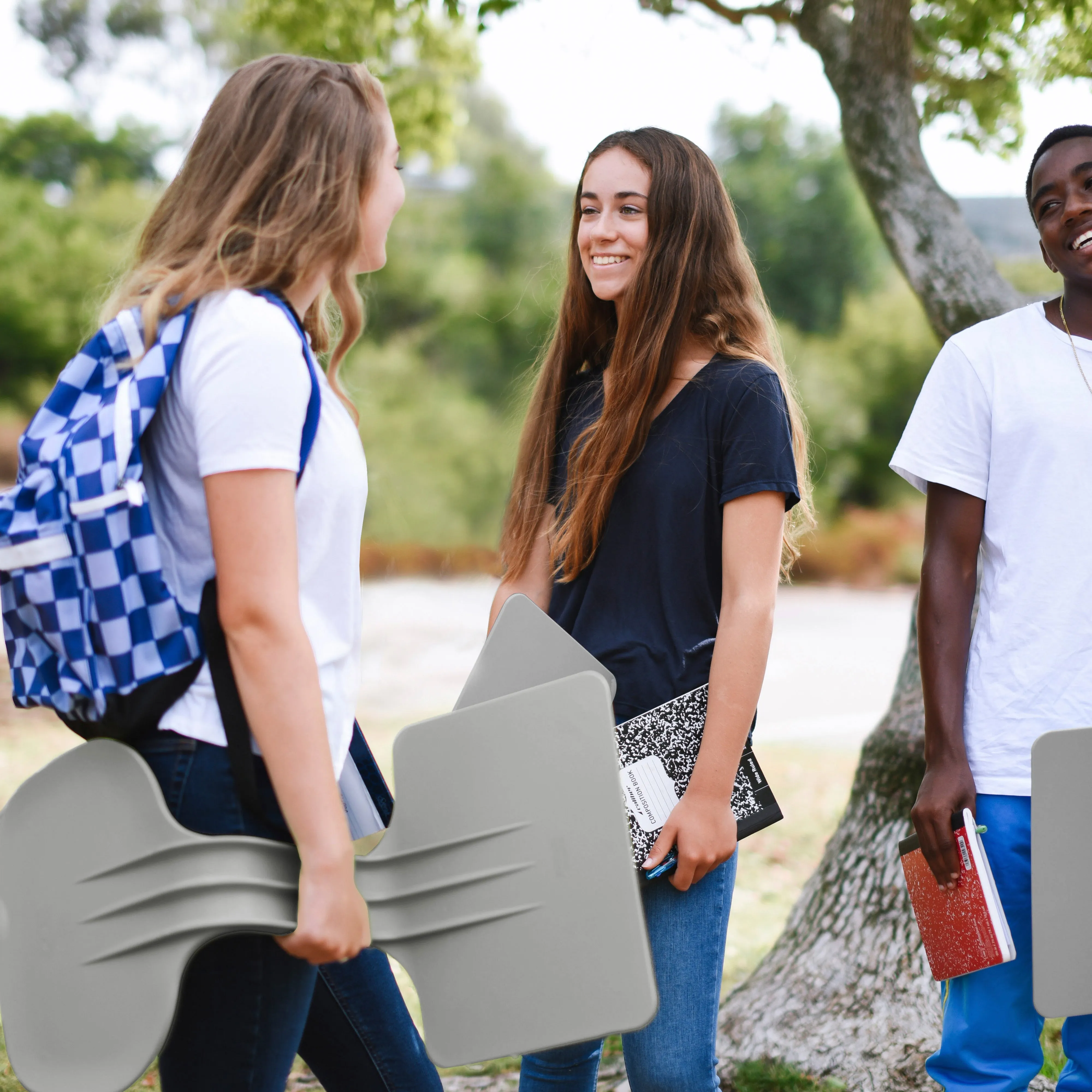 The Surf Portable Lap Desk, Kids Floor Desk, One-Piece Writing Table, Classroom Flexible Seating