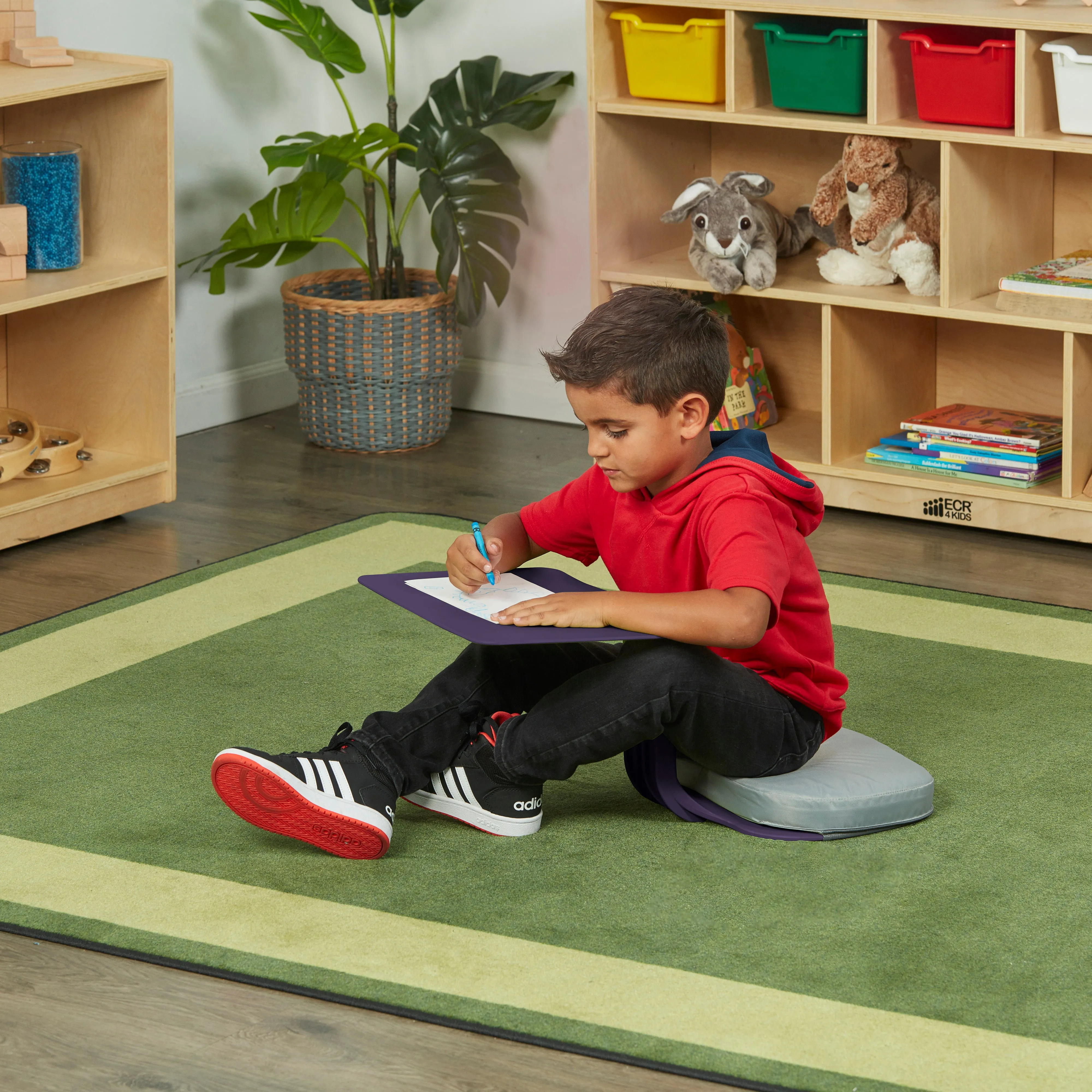 The Surf Portable Lap Desk, Kids Floor Desk, One-Piece Writing Table, Classroom Flexible Seating