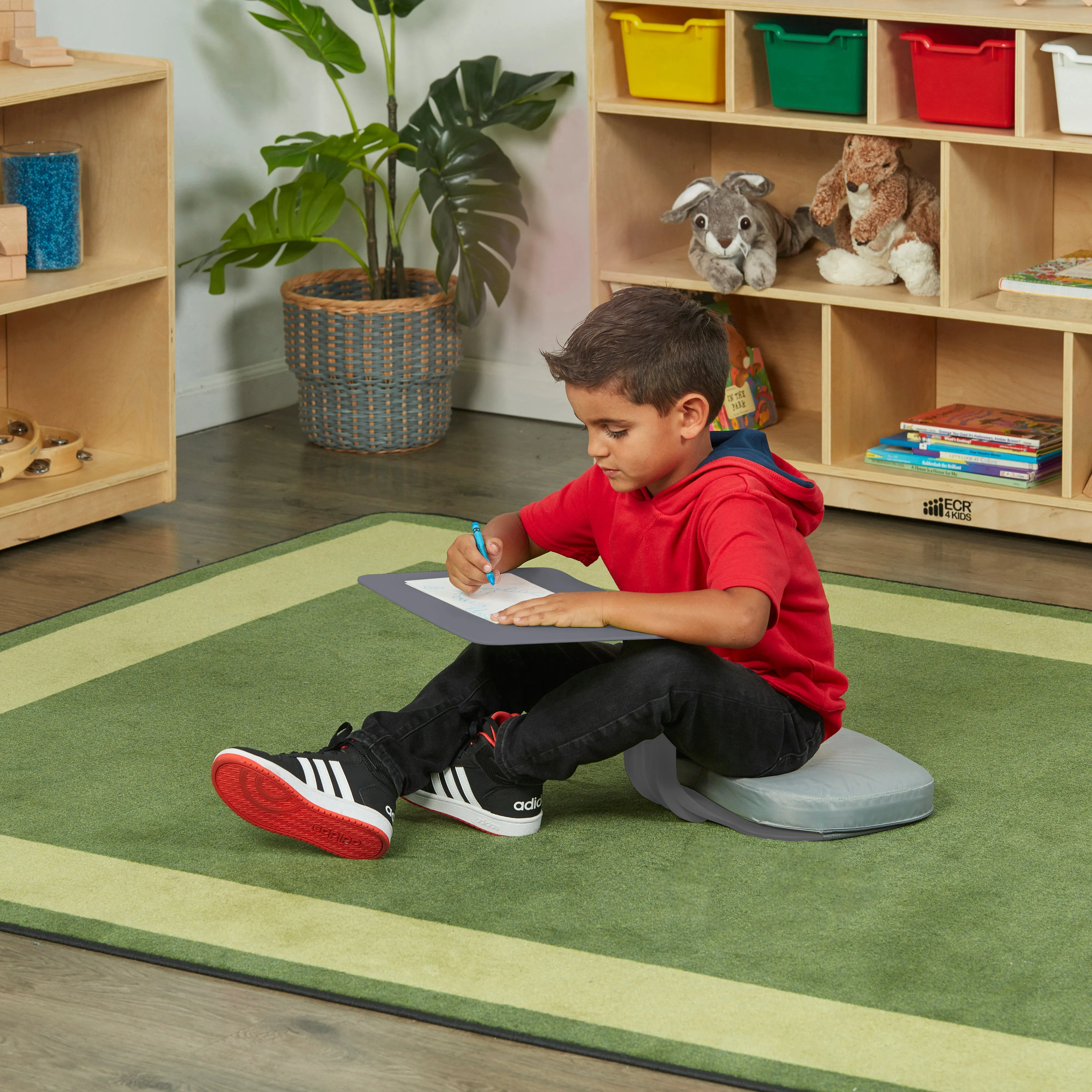 The Surf Portable Lap Desk, Kids Floor Desk, One-Piece Writing Table, Classroom Flexible Seating