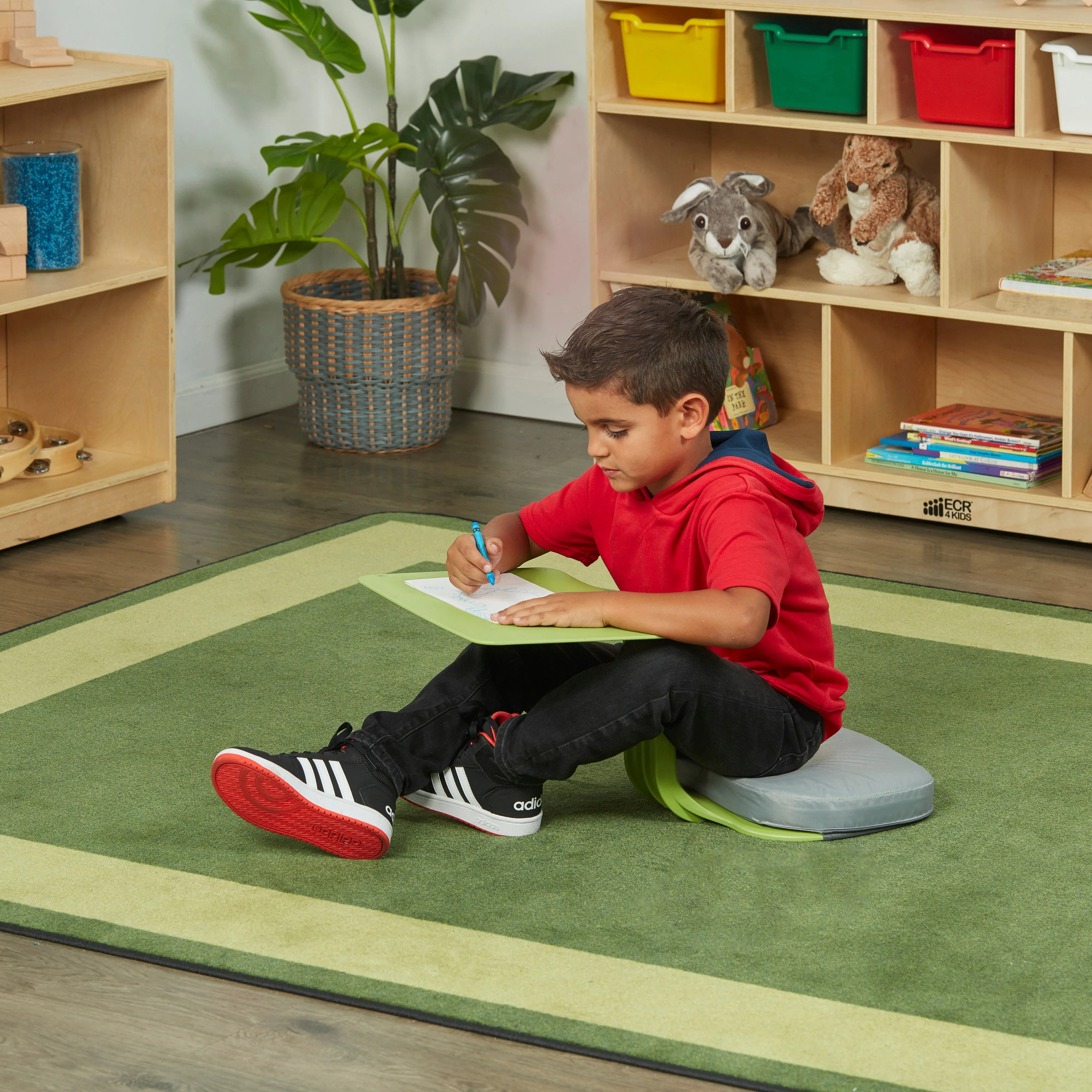 The Surf Portable Lap Desk, Kids Floor Desk, One-Piece Writing Table, Classroom Flexible Seating